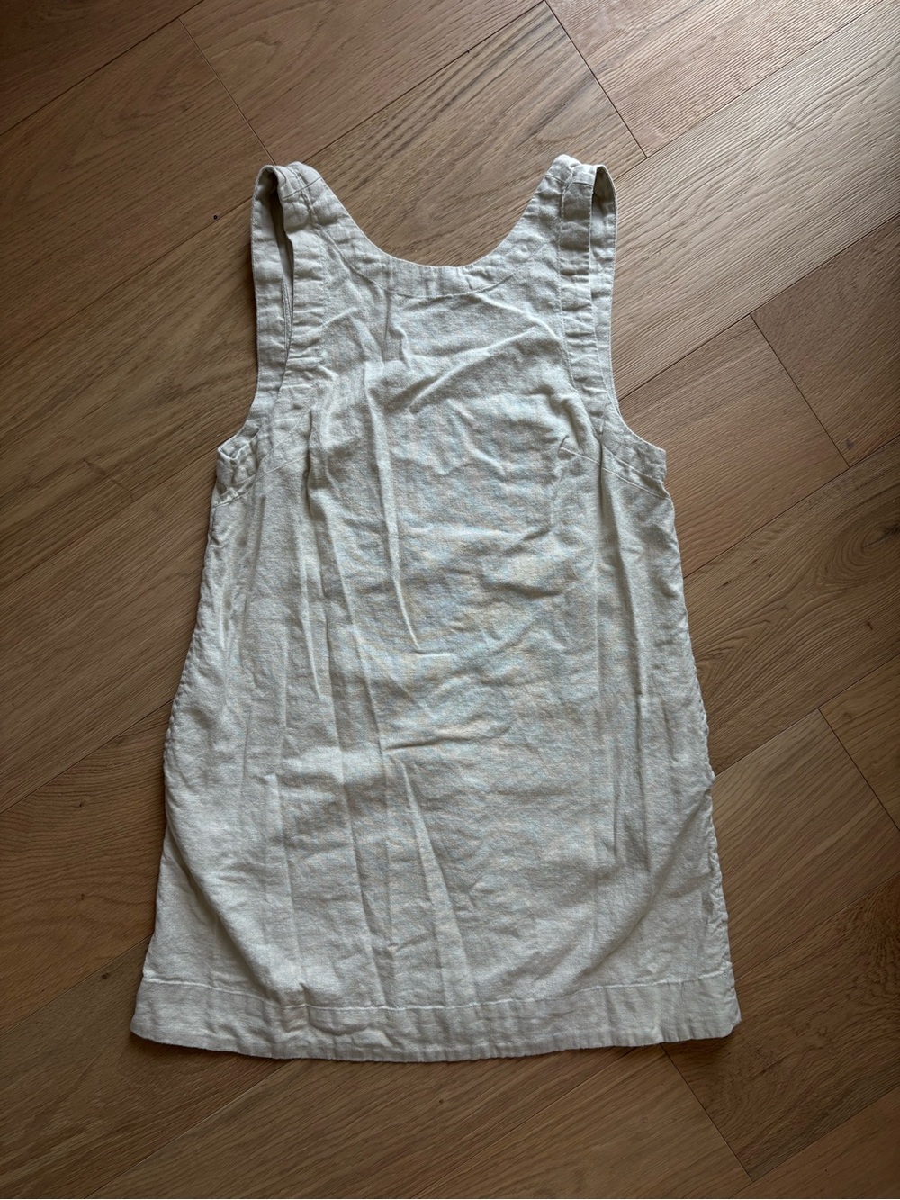 Free People Scoop Neck Cream Tank Top